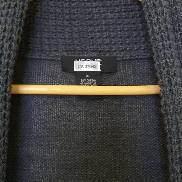 Verve Knit Cardigan Grey - Picture 3 of 4